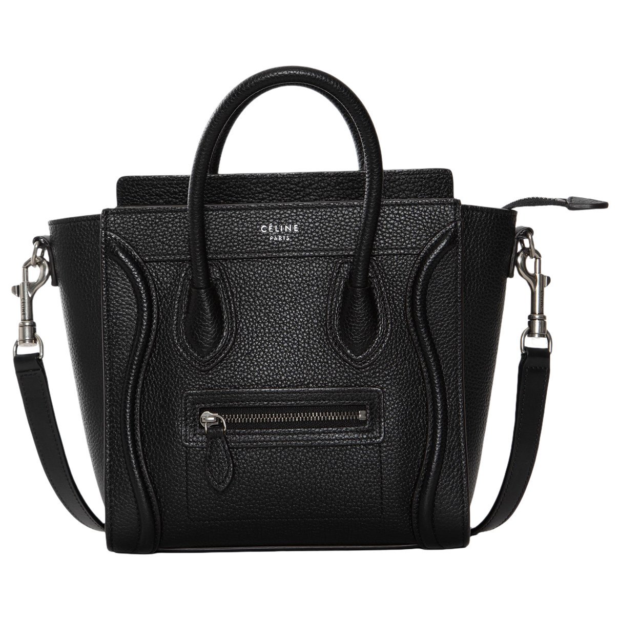 Nano Luggage leather handbag