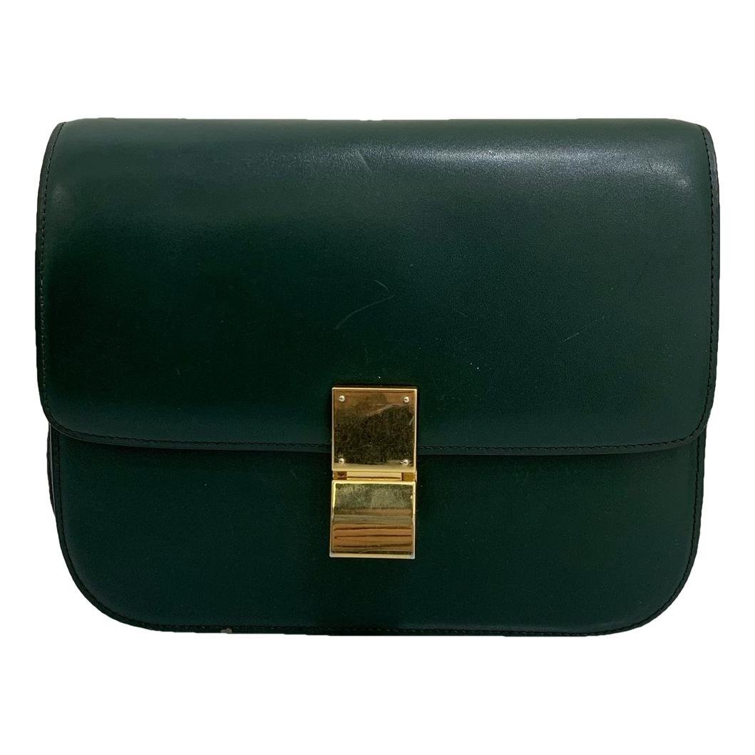 Classic leather handbag