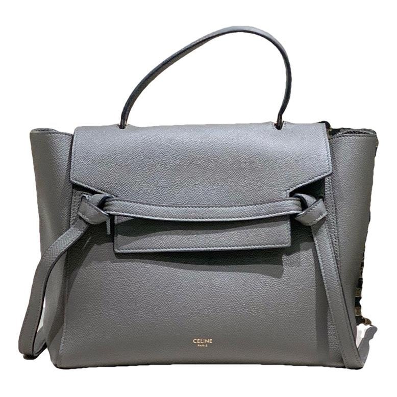 Belt leather handbag