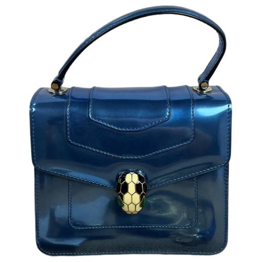 Serpenti leather handbag