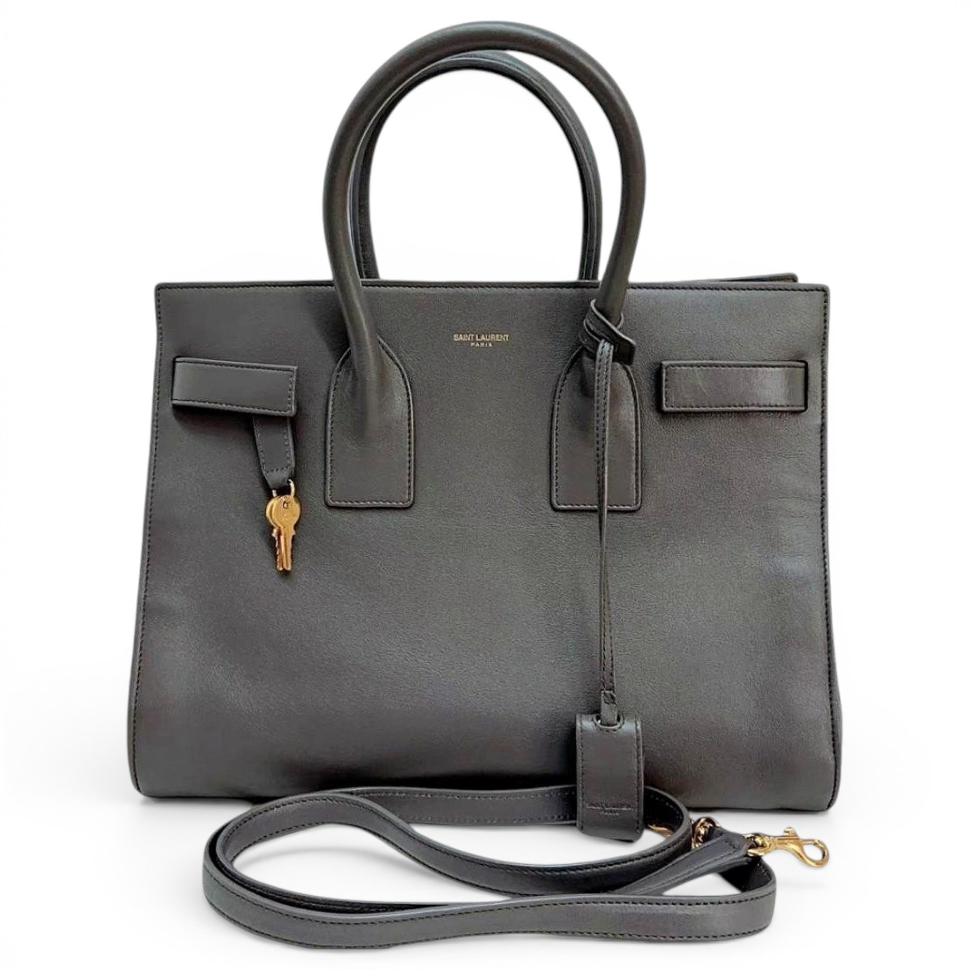 Sac de Jour leather tote