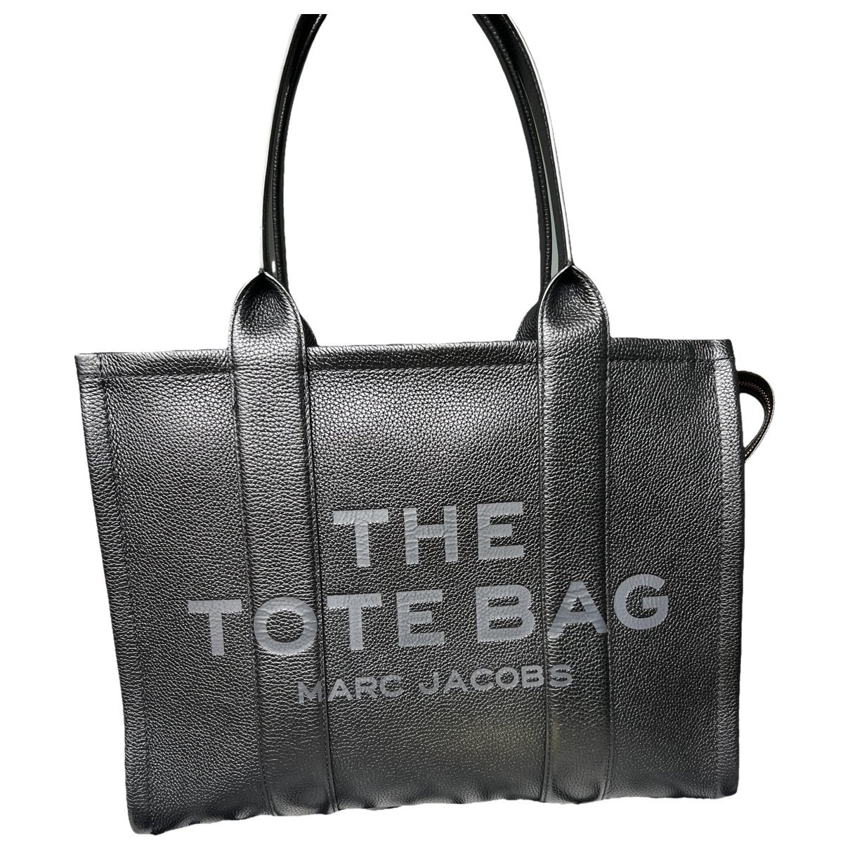 Leather tote