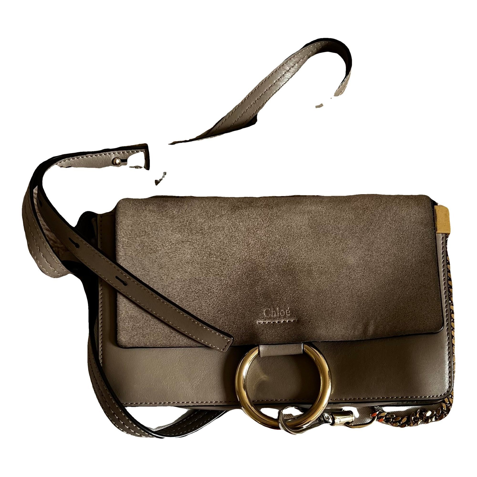 Faye leather crossbody bag