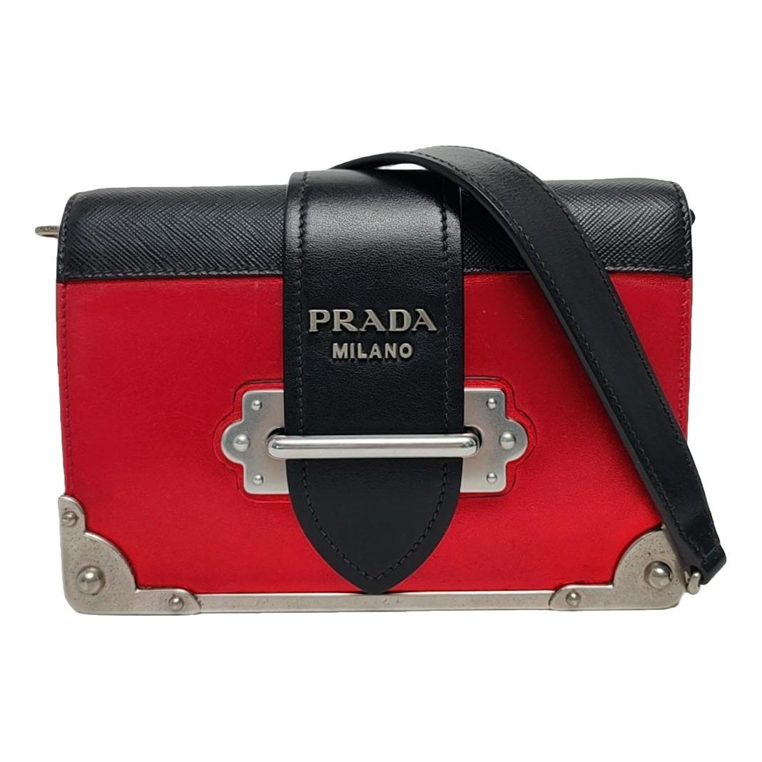 Cahier leather crossbody bag