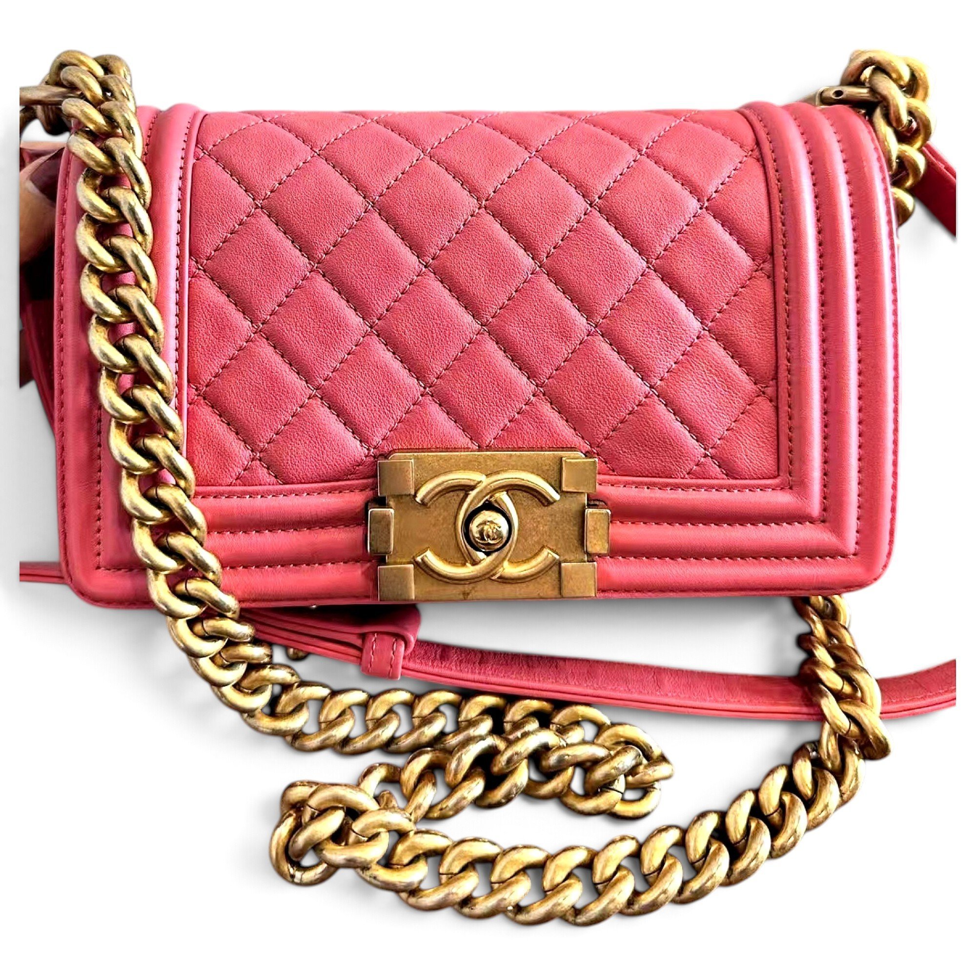 Boy leather handbag