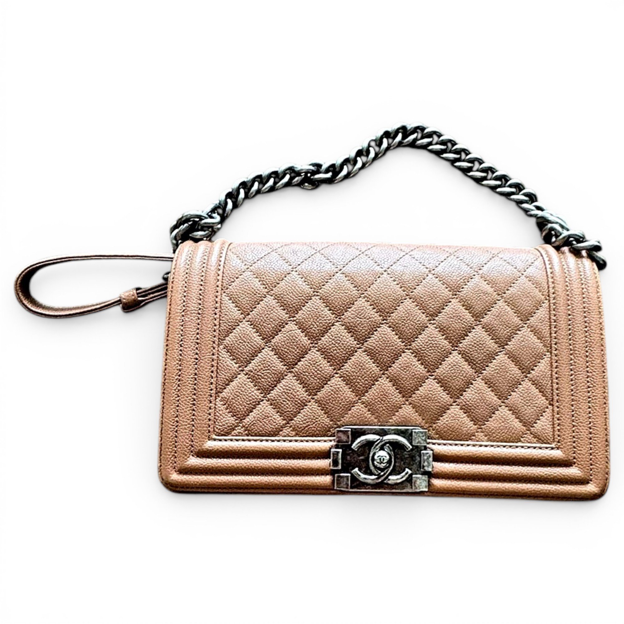 Boy leather handbag