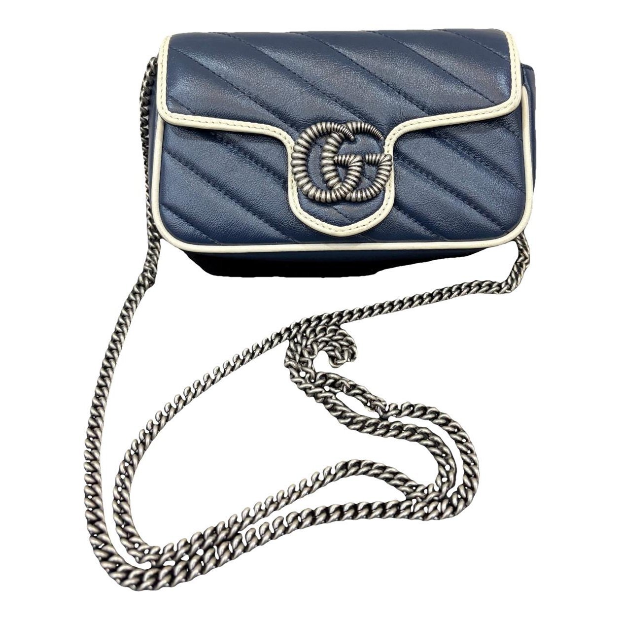 GG Marmont Flap leather crossbody bag