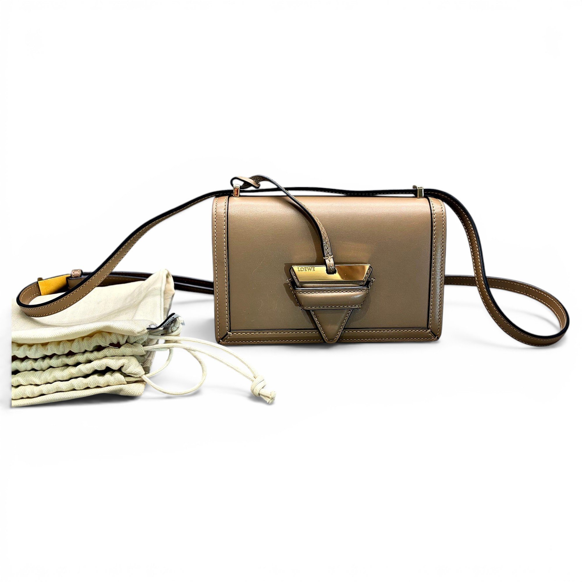 Barcelona leather crossbody bag
