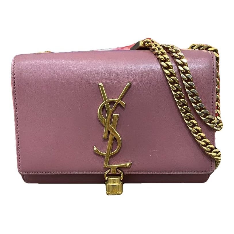 Pompom Kate leather handbag