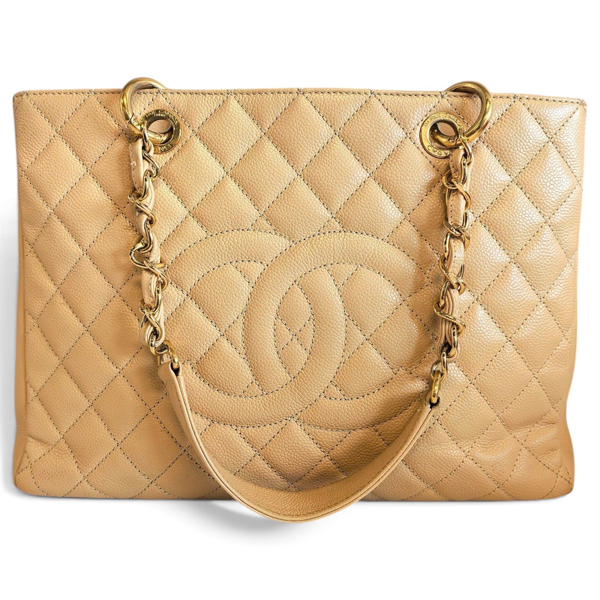 Grand shopping leather handbag
