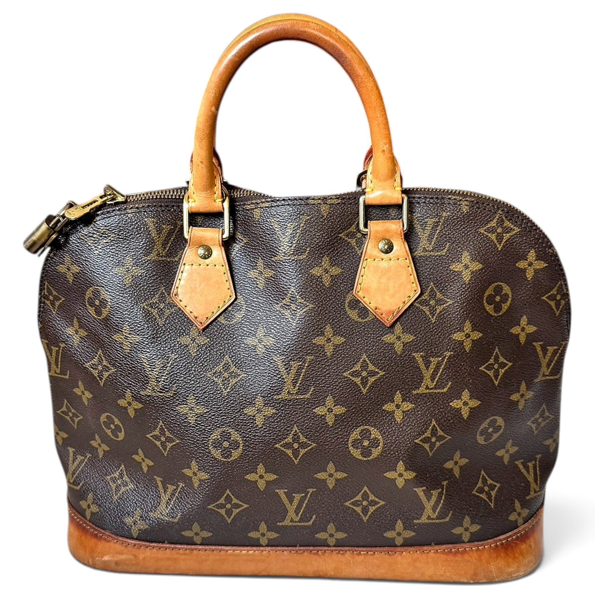 Alma leather handbag