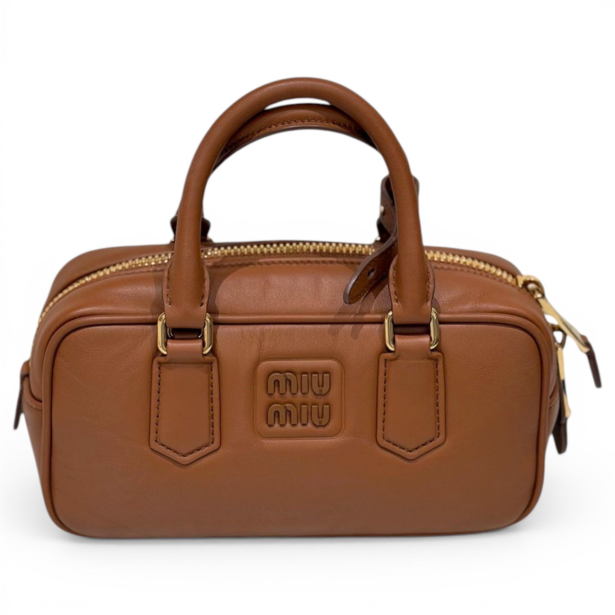 Arcadie leather handbag