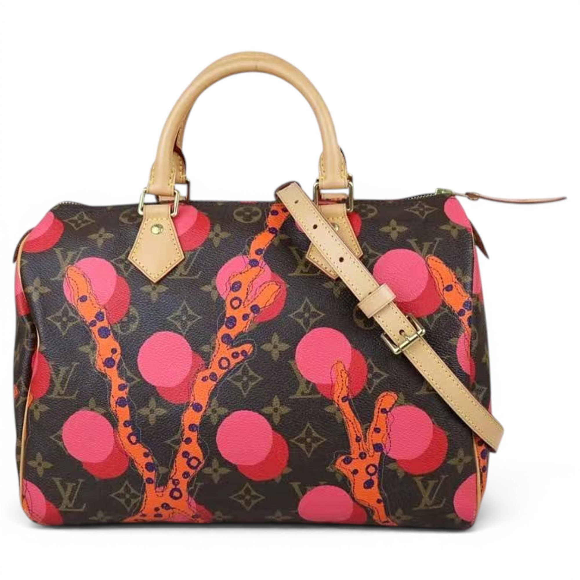 Louis Vuitton Speedy leather handbag