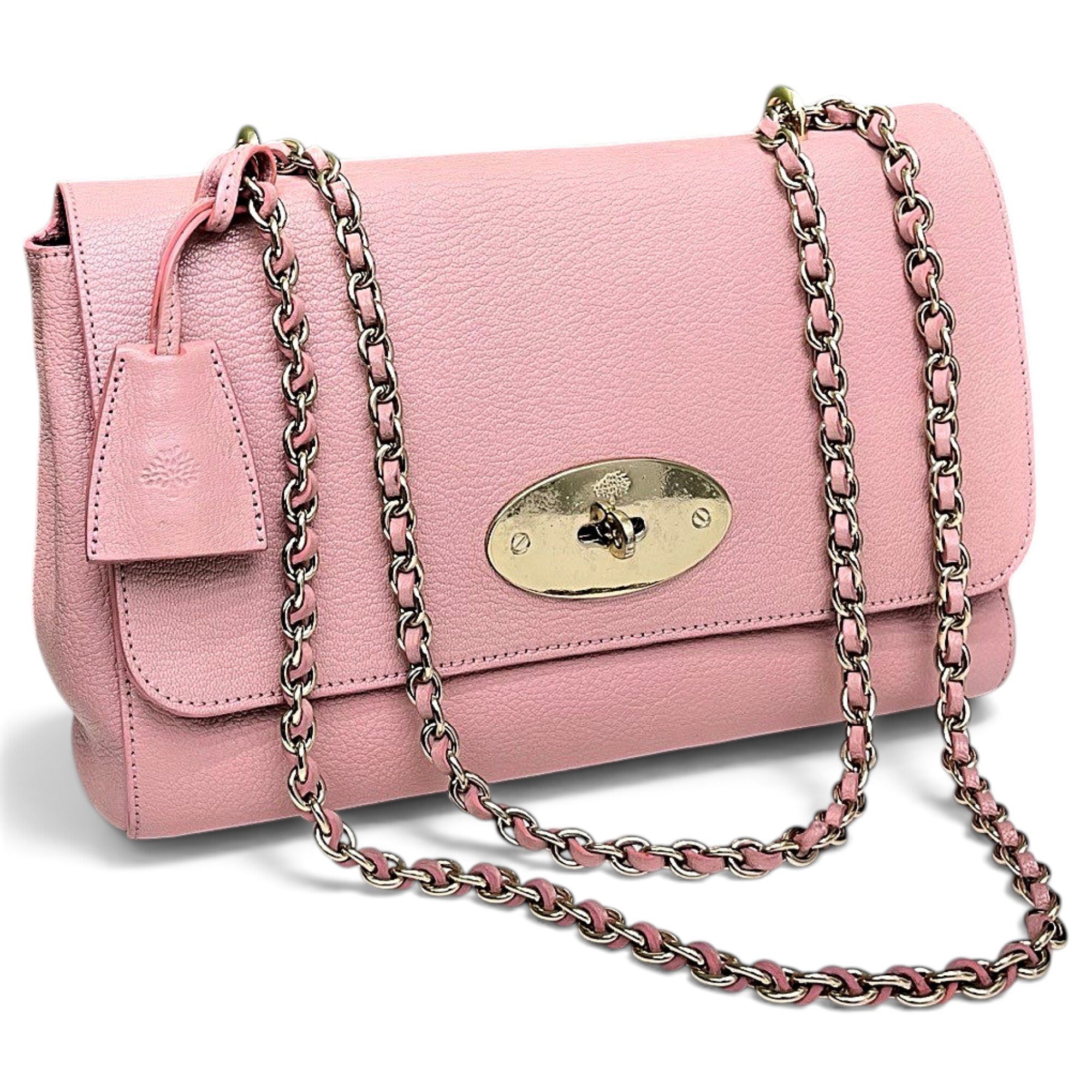 Lily leather handbag