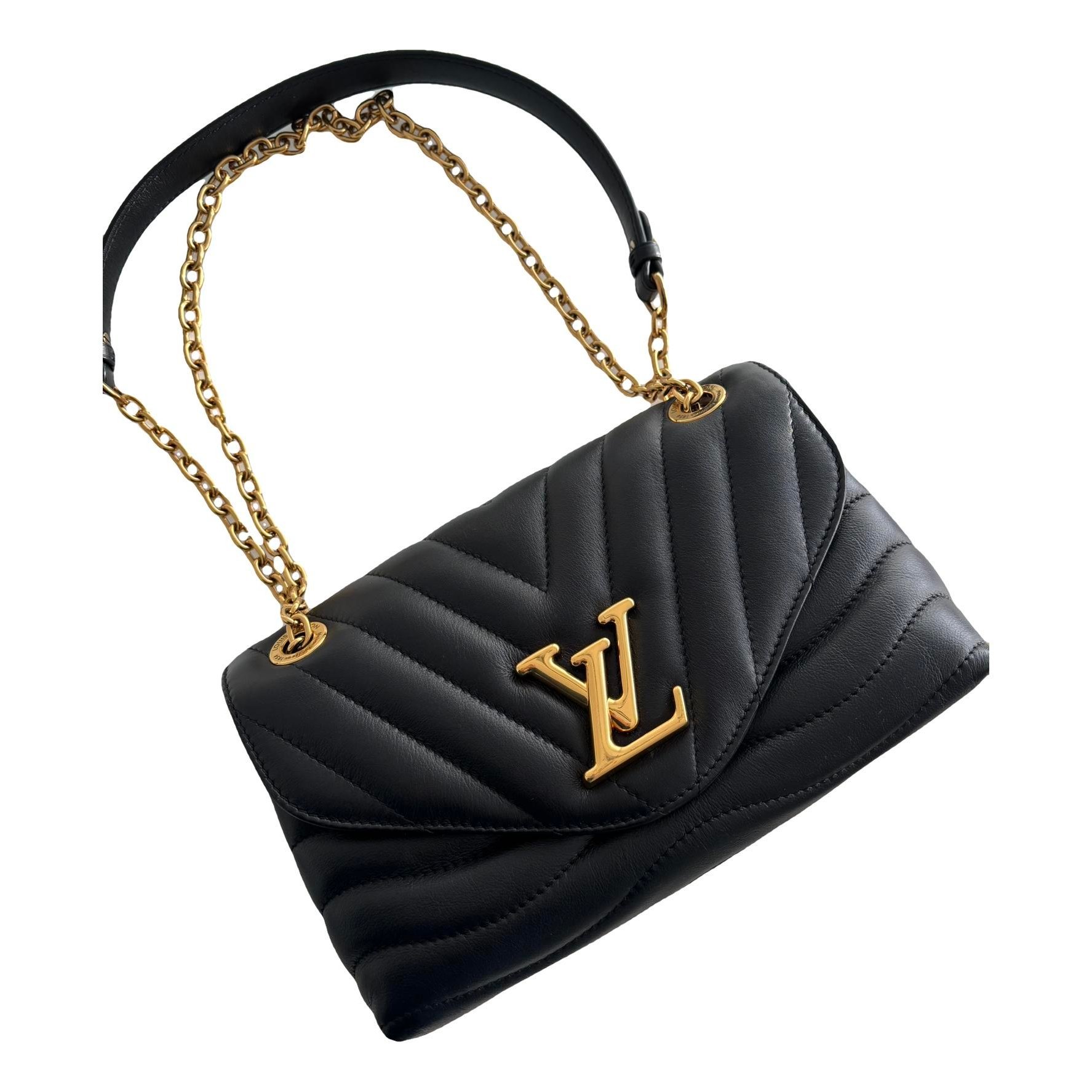 New Wave leather handbag