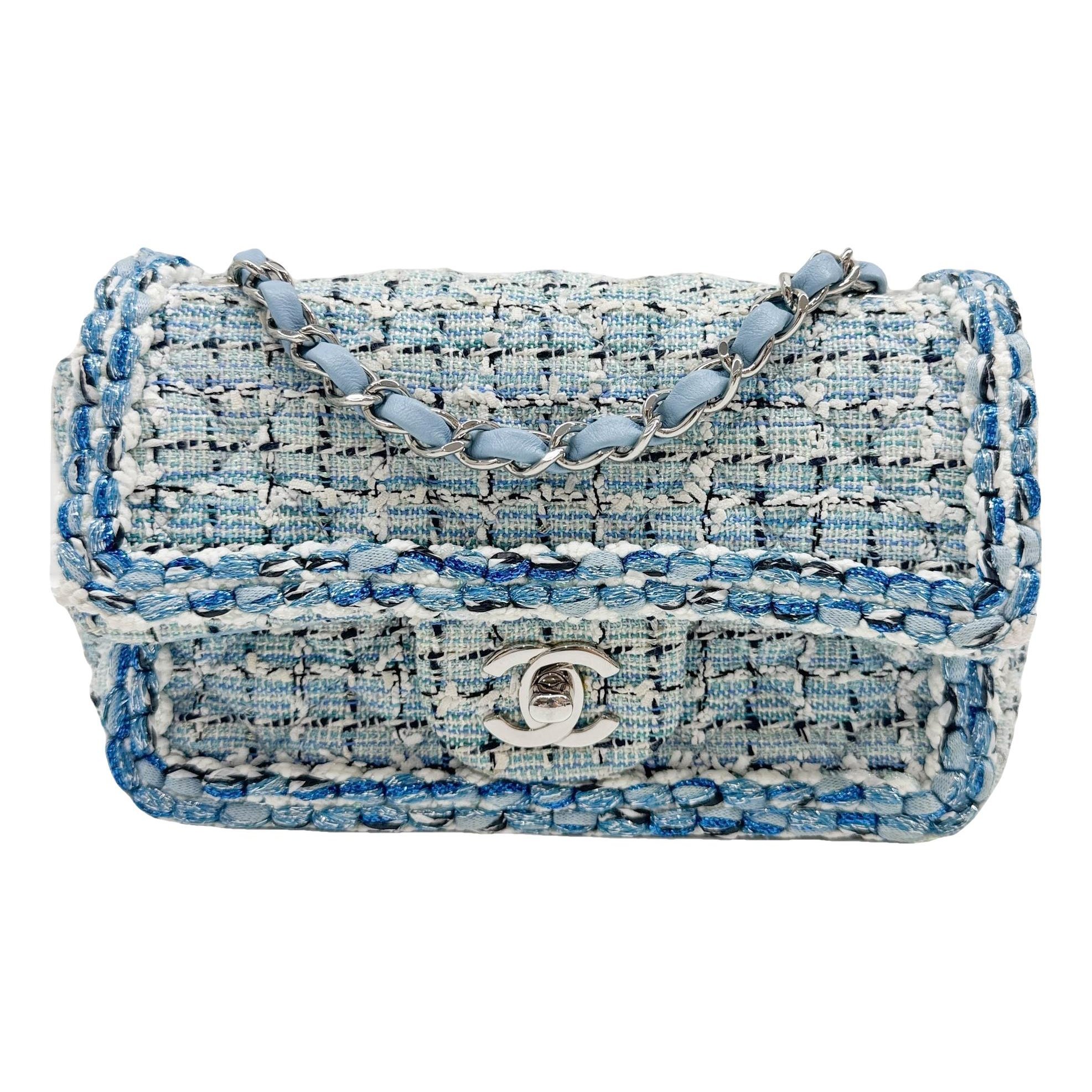 Timeless/Classique tweed mini bag