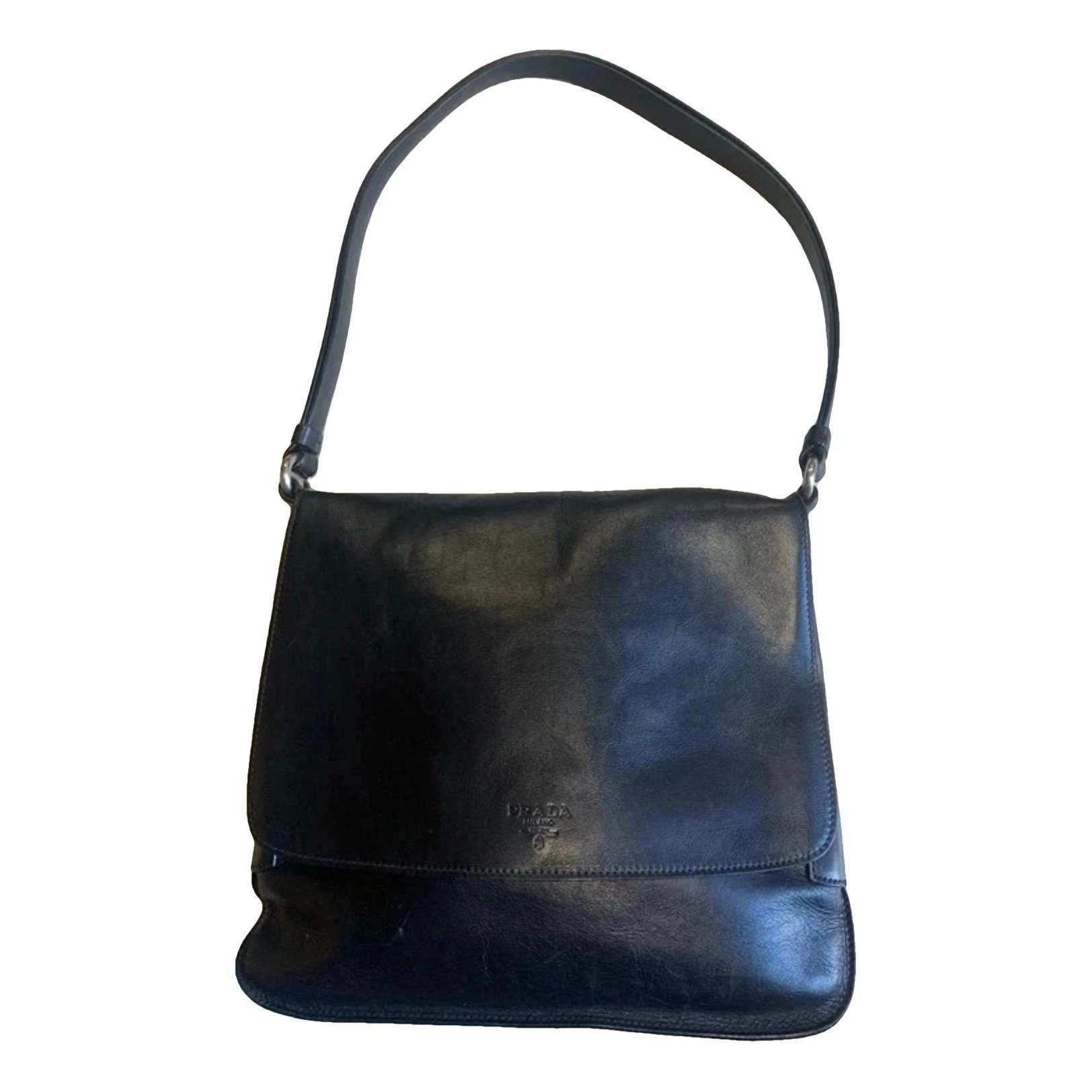Cleo Flap leather handbag