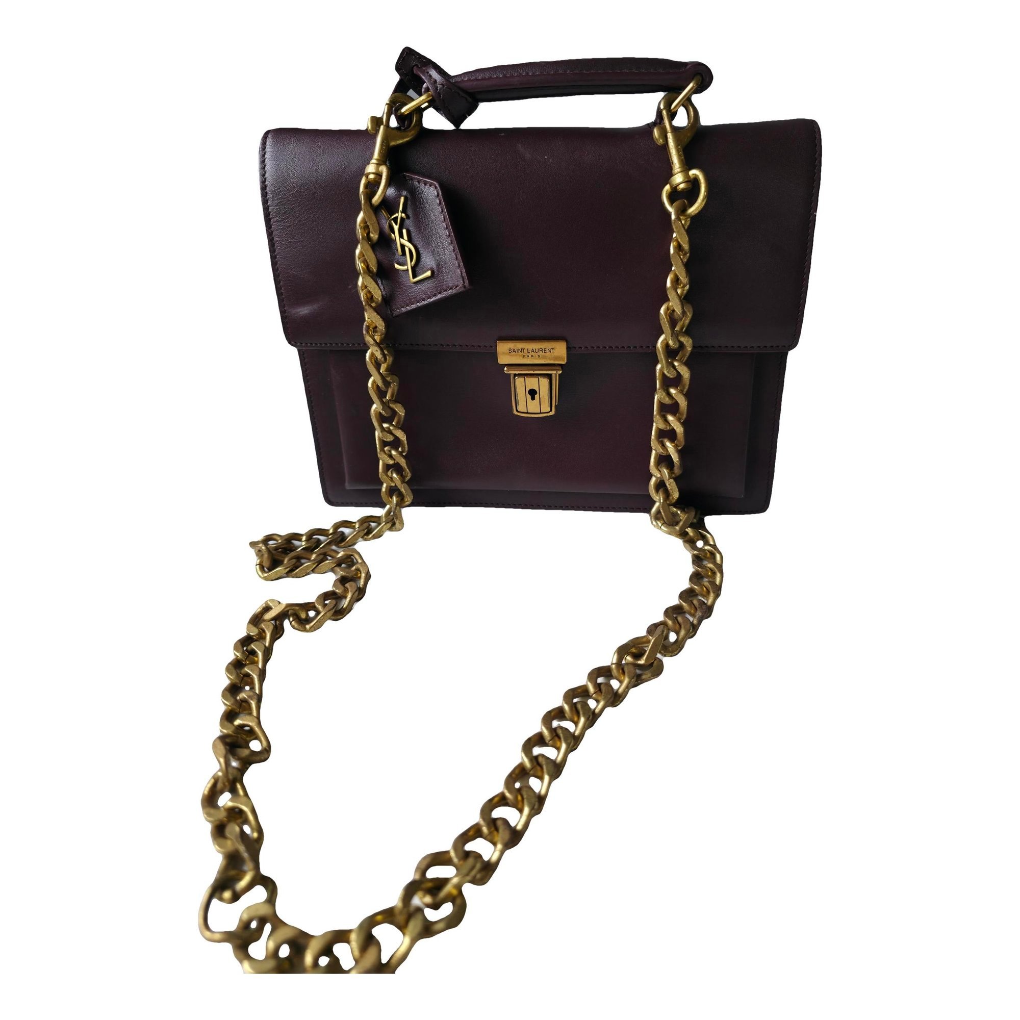 Leather crossbody bag