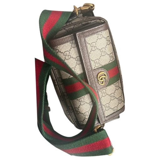 Ophidia leather crossbody bag
