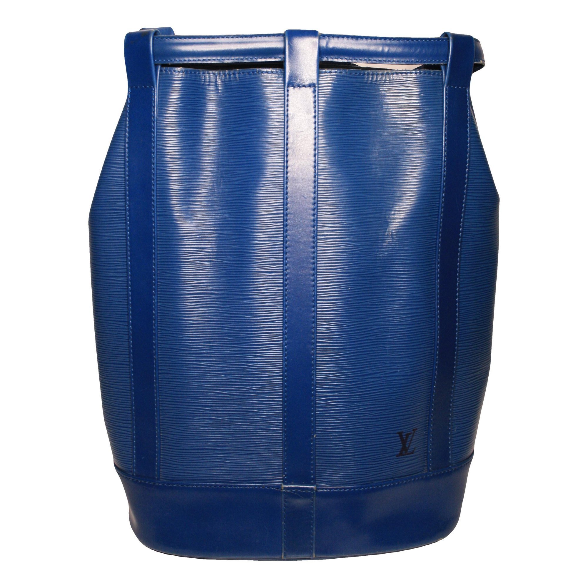 Randonnée leather handbag