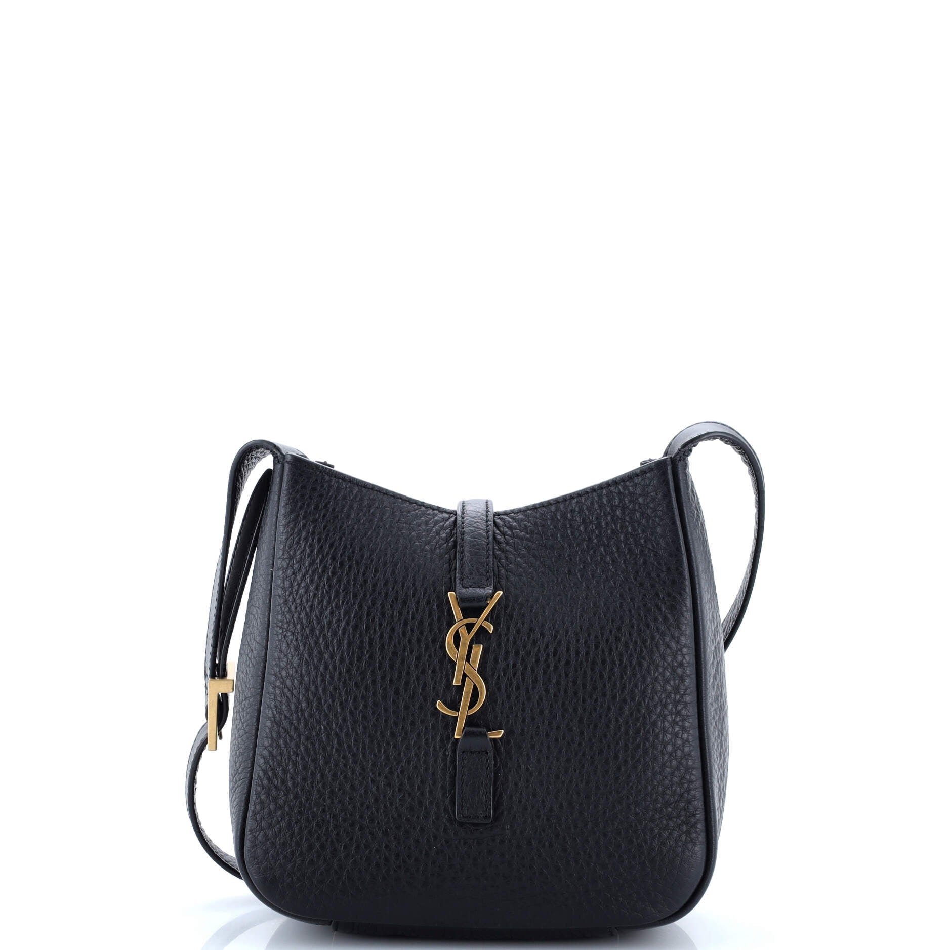 Saint Laurent Le 5 a 7 Supple Hobo Leather Baby