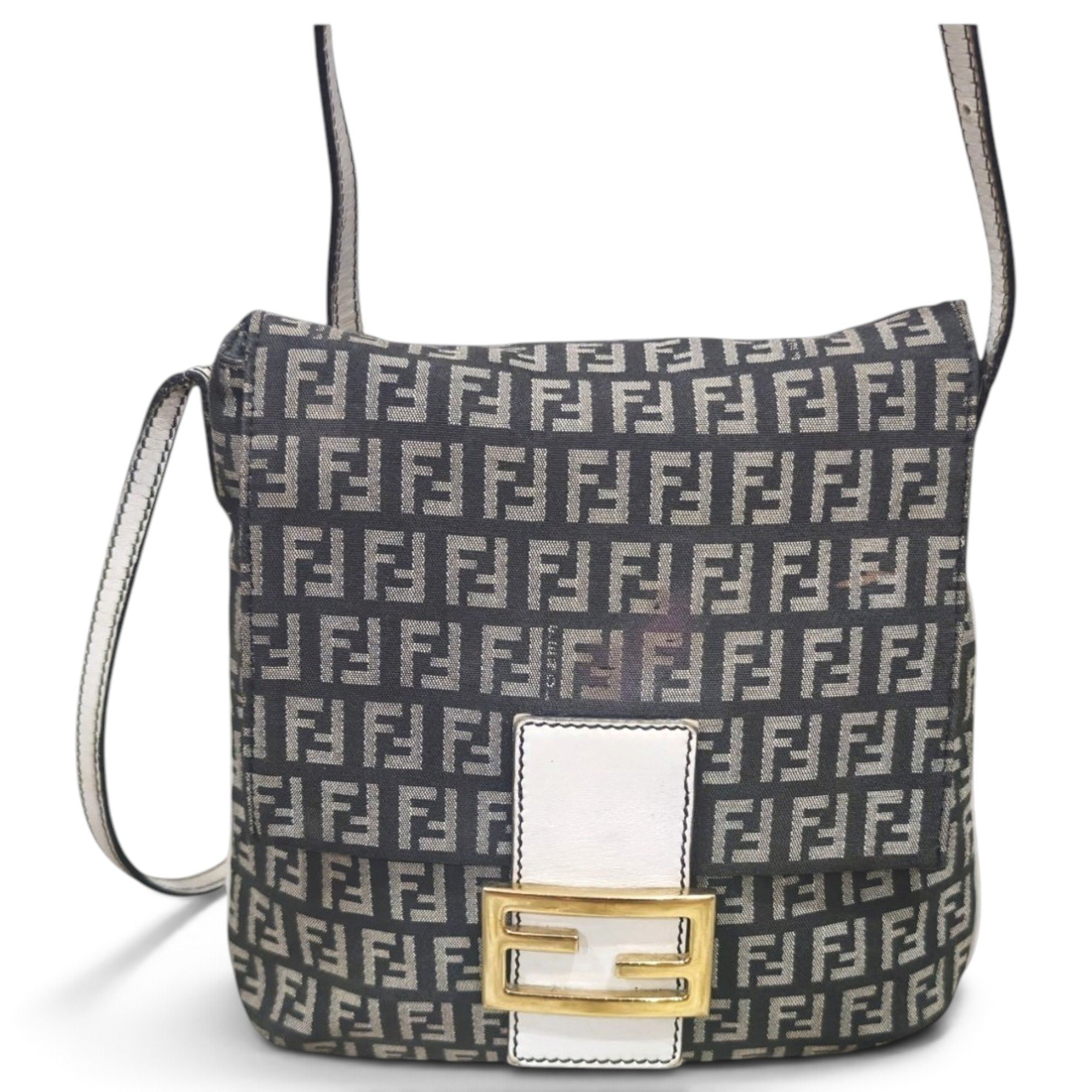Fendi Baguette cloth crossbody bag