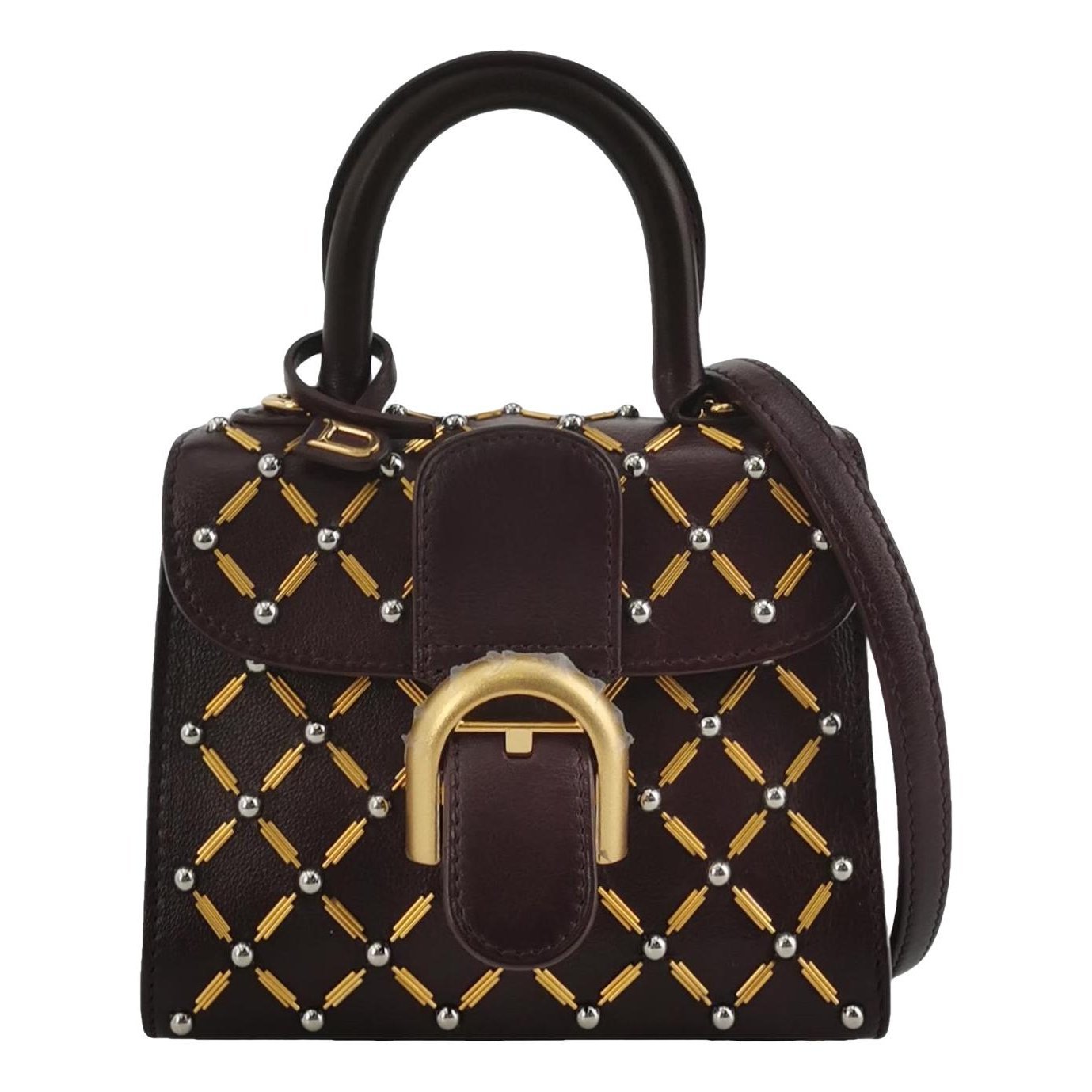 Brillant leather crossbody bag