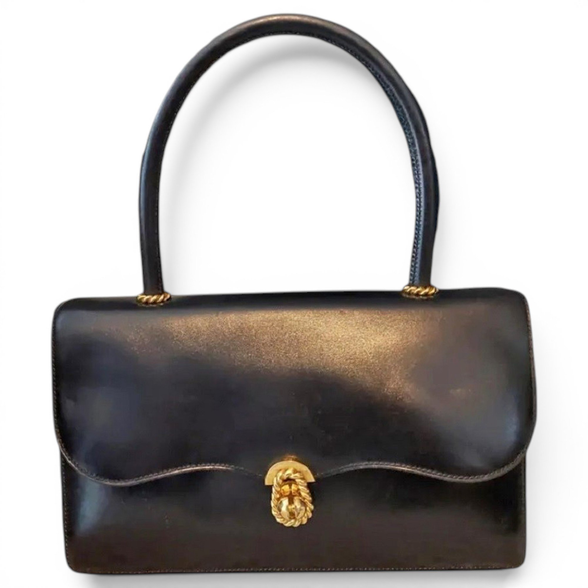 Escale leather handbag