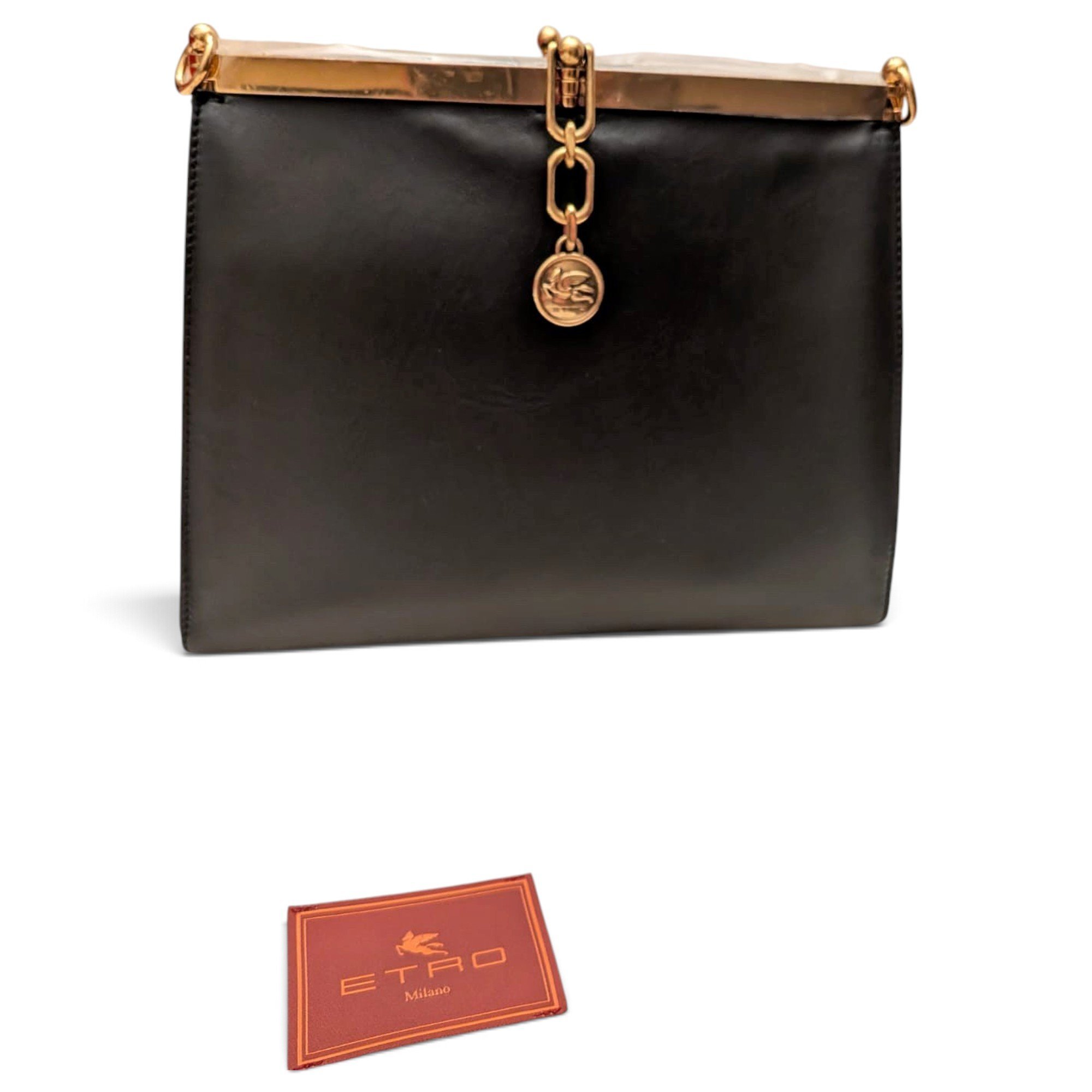 Vela leather handbag