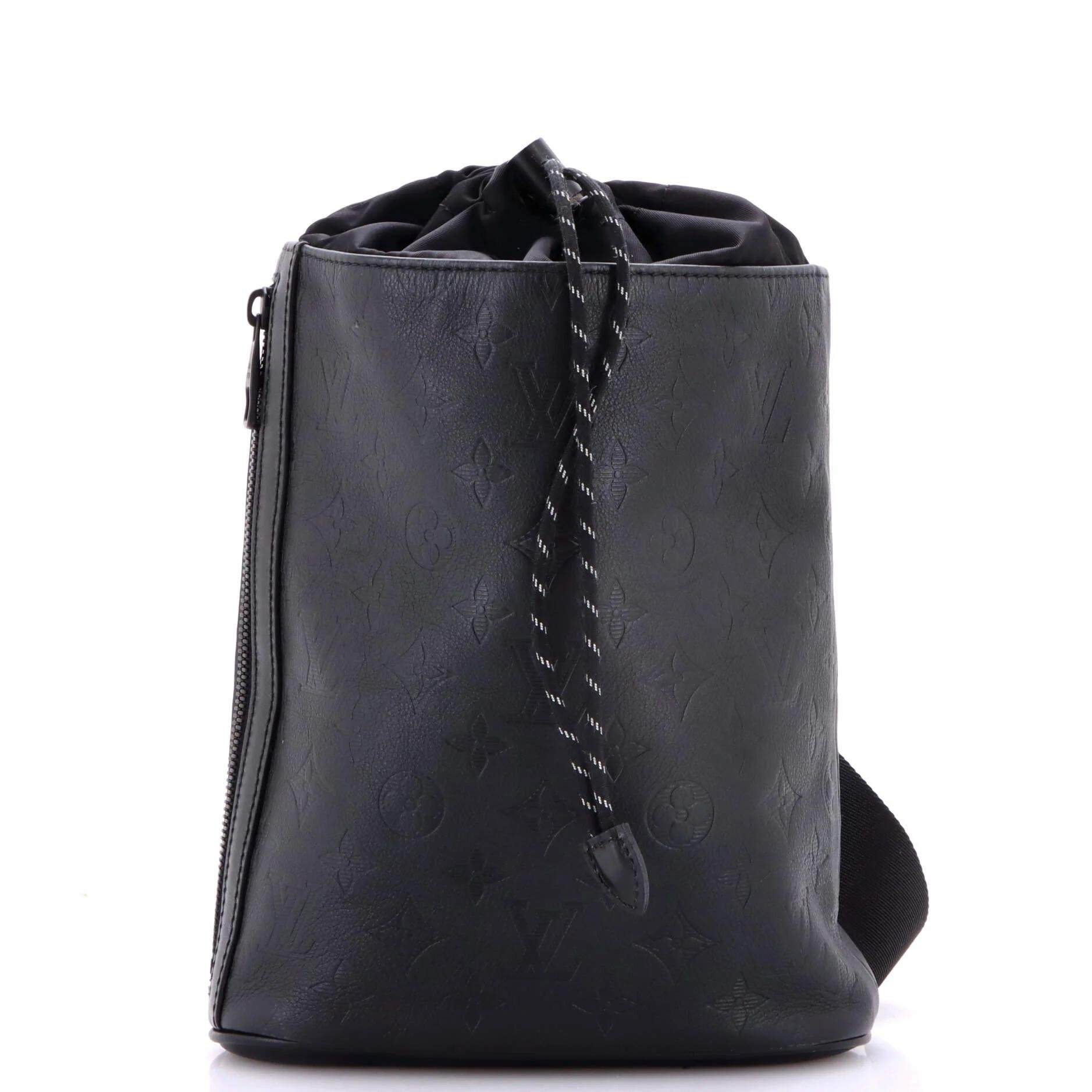 Leather backpack