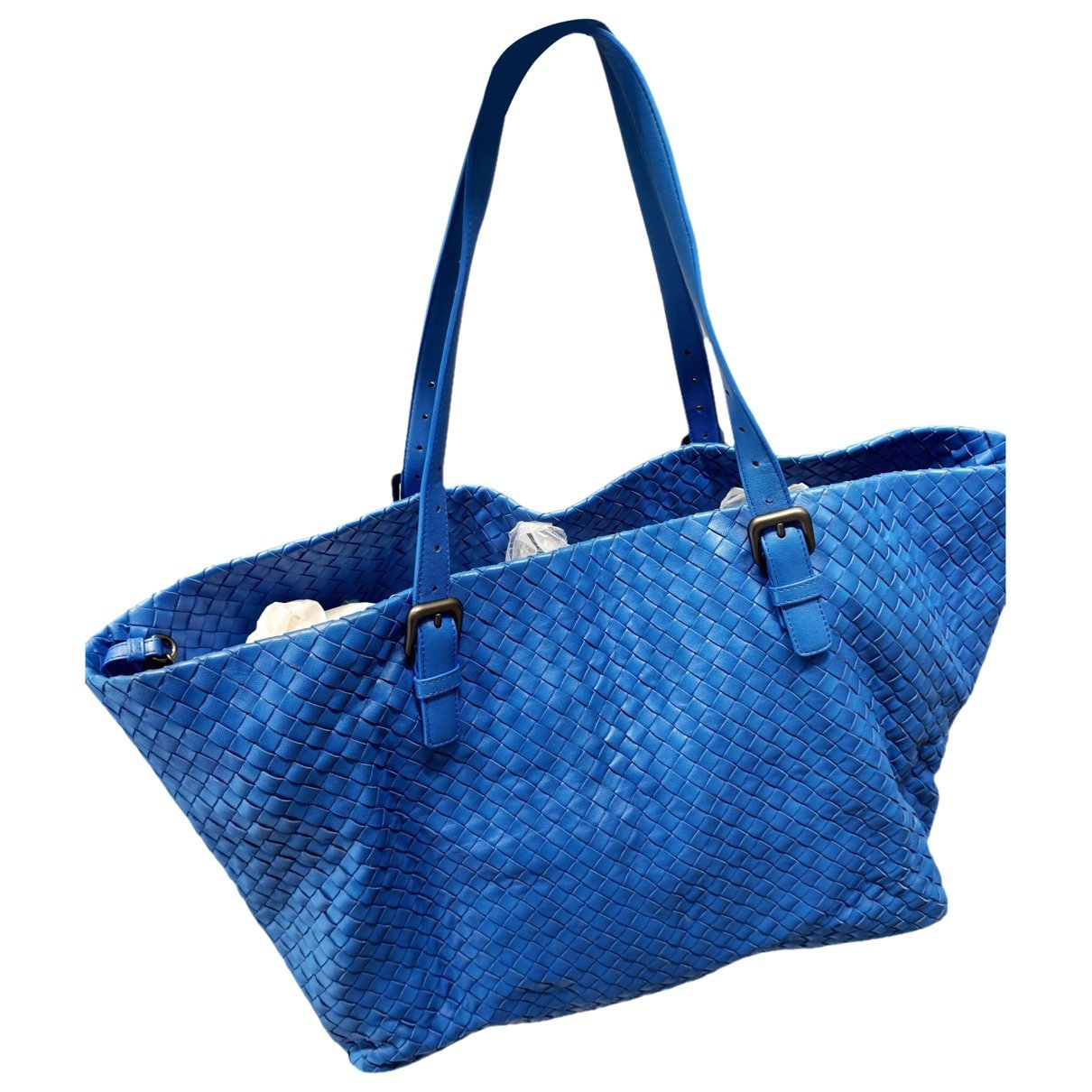 Fourre-Tout leather handbag
