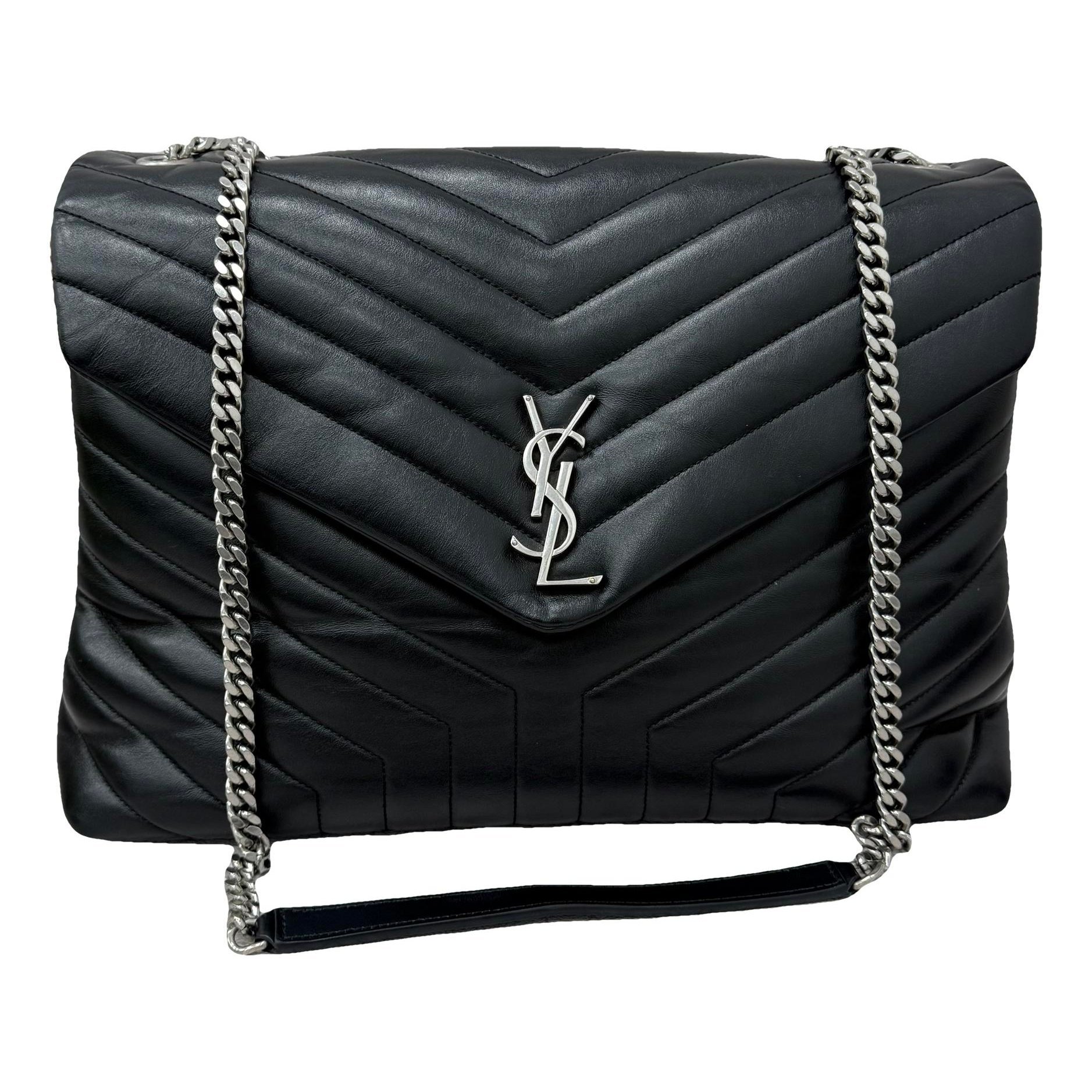 Loulou leather handbag