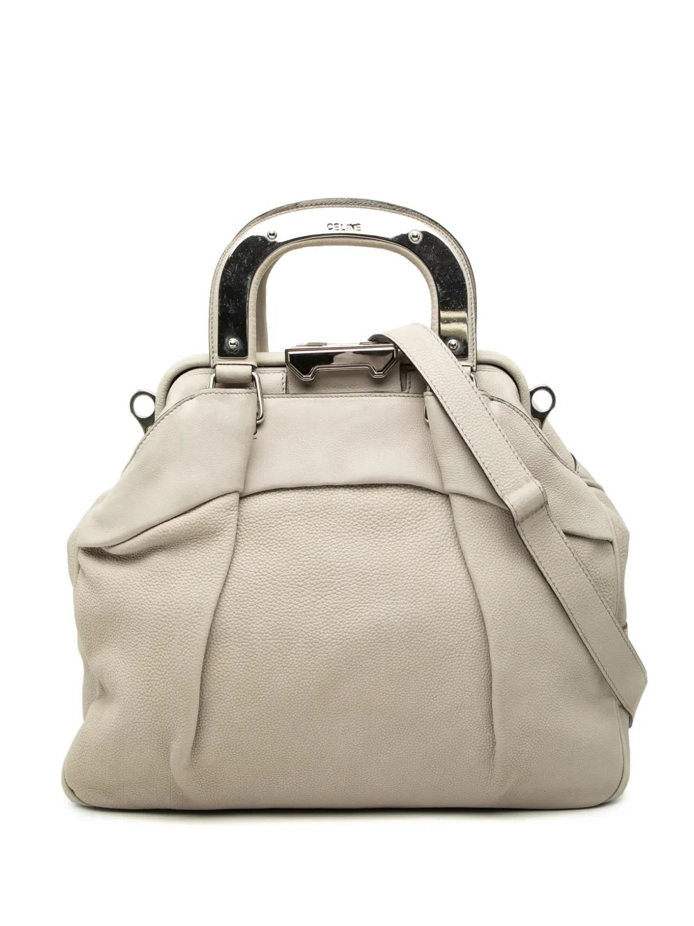 2000 Grained Calfskin Soft Frame Doctor Bag satchel