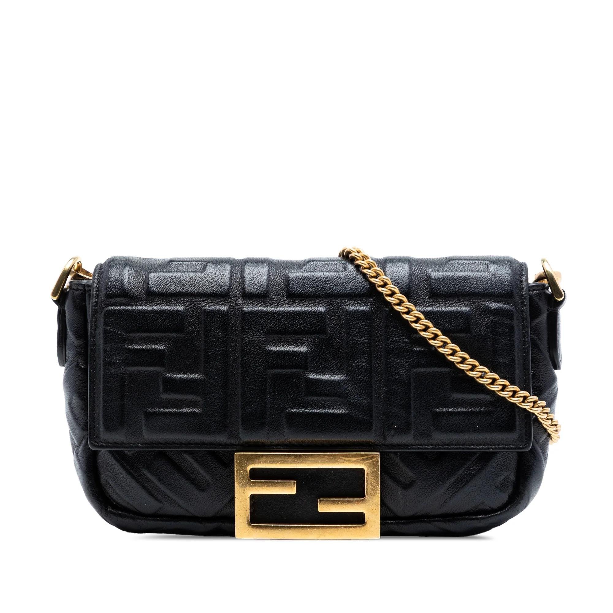 Baguette leather satchel