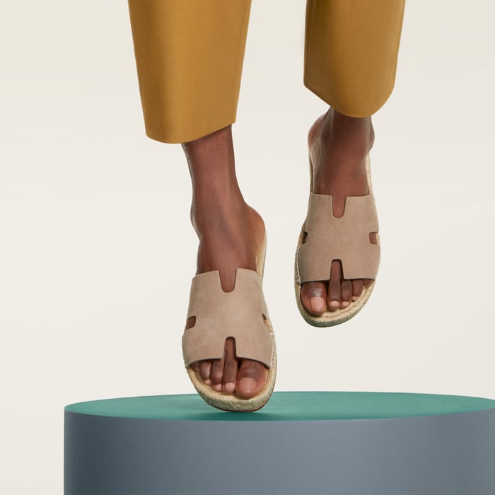 Beige Sable Antigua Espadrille