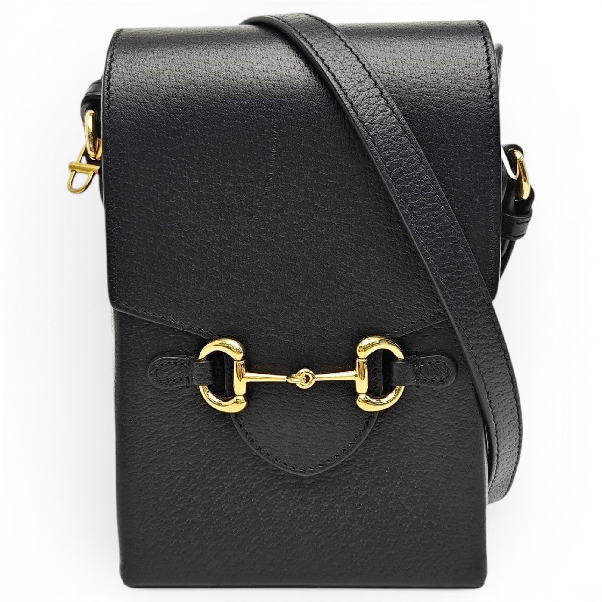 Handle Horsebit 1955 leather handbag