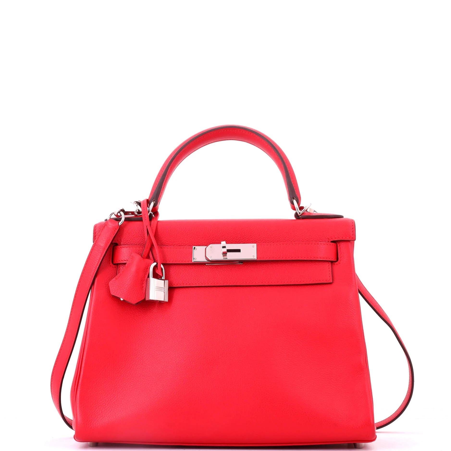 Kelly 28 leather handbag
