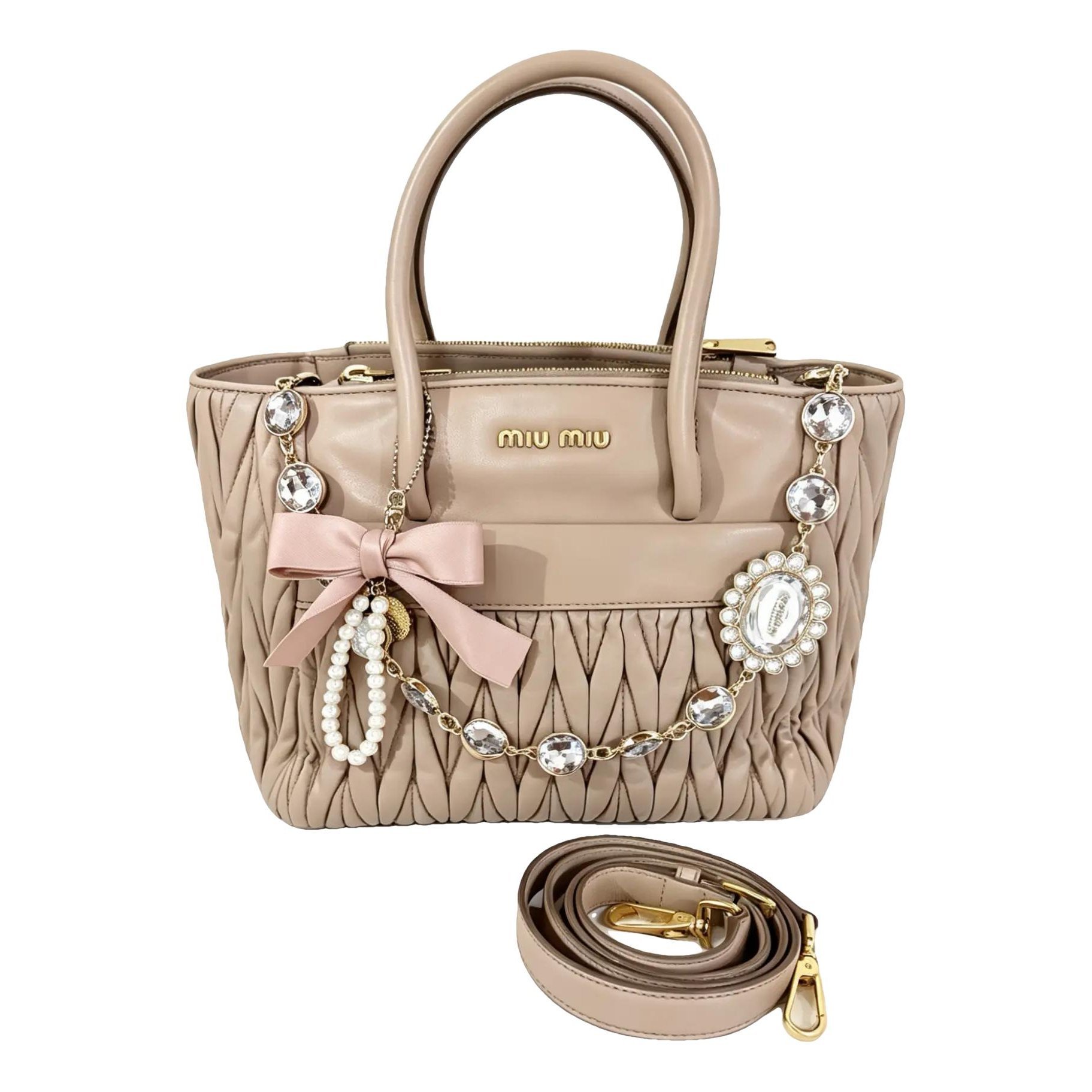 Leather handbag