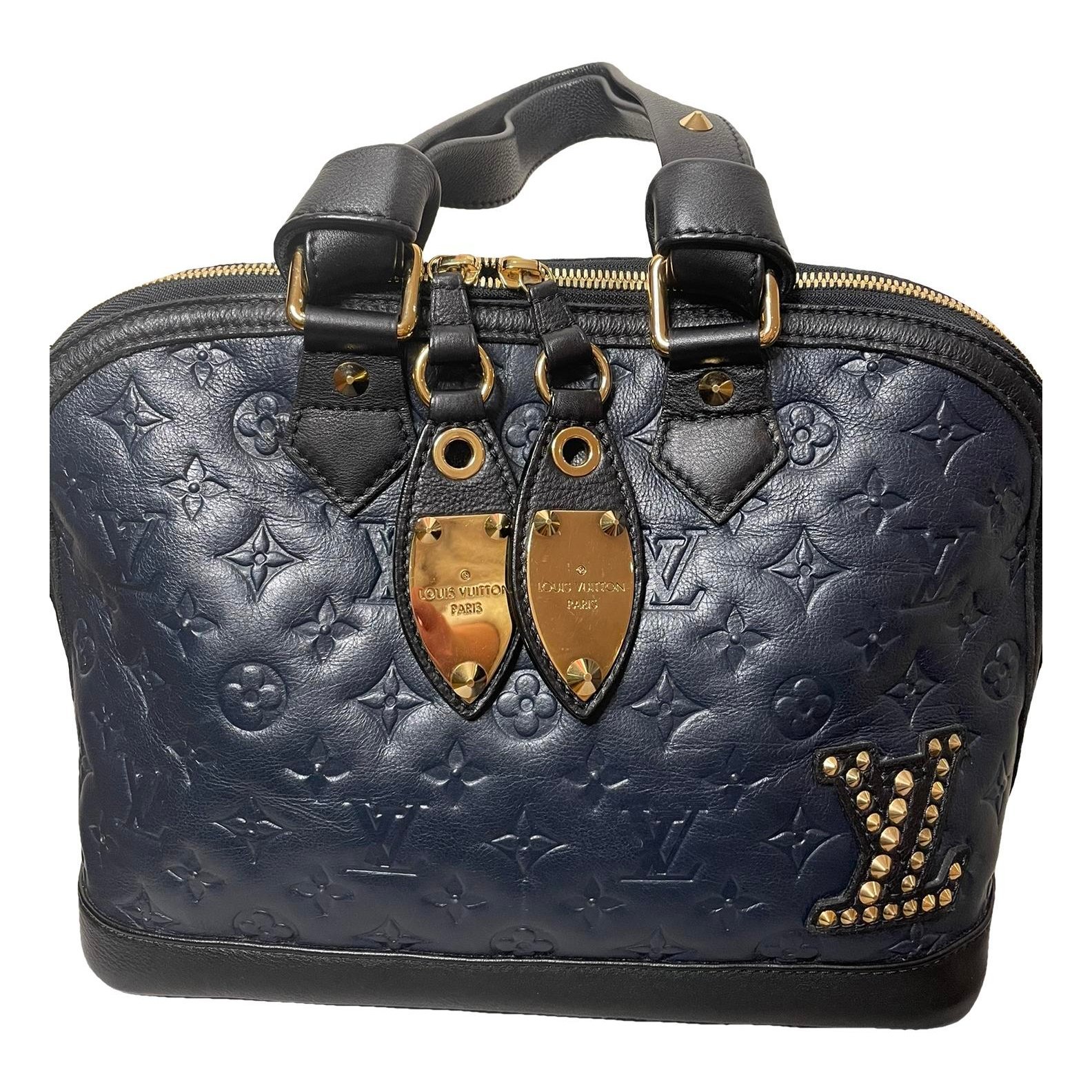 Alma leather handbag