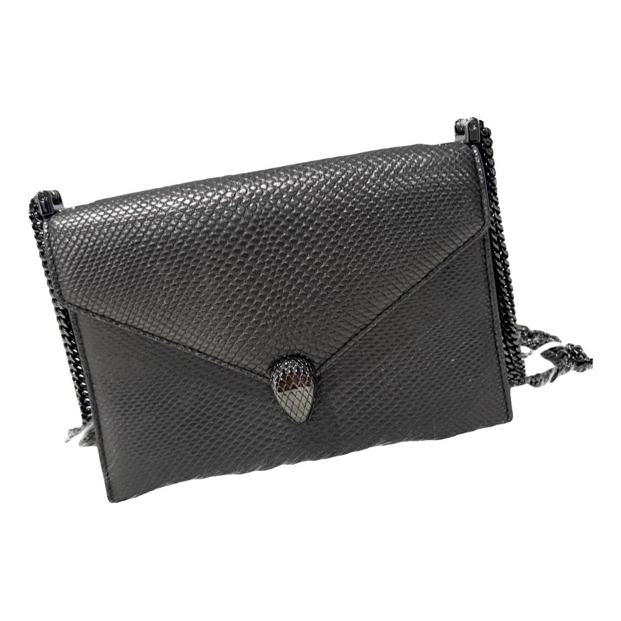 Serpenti leather handbag