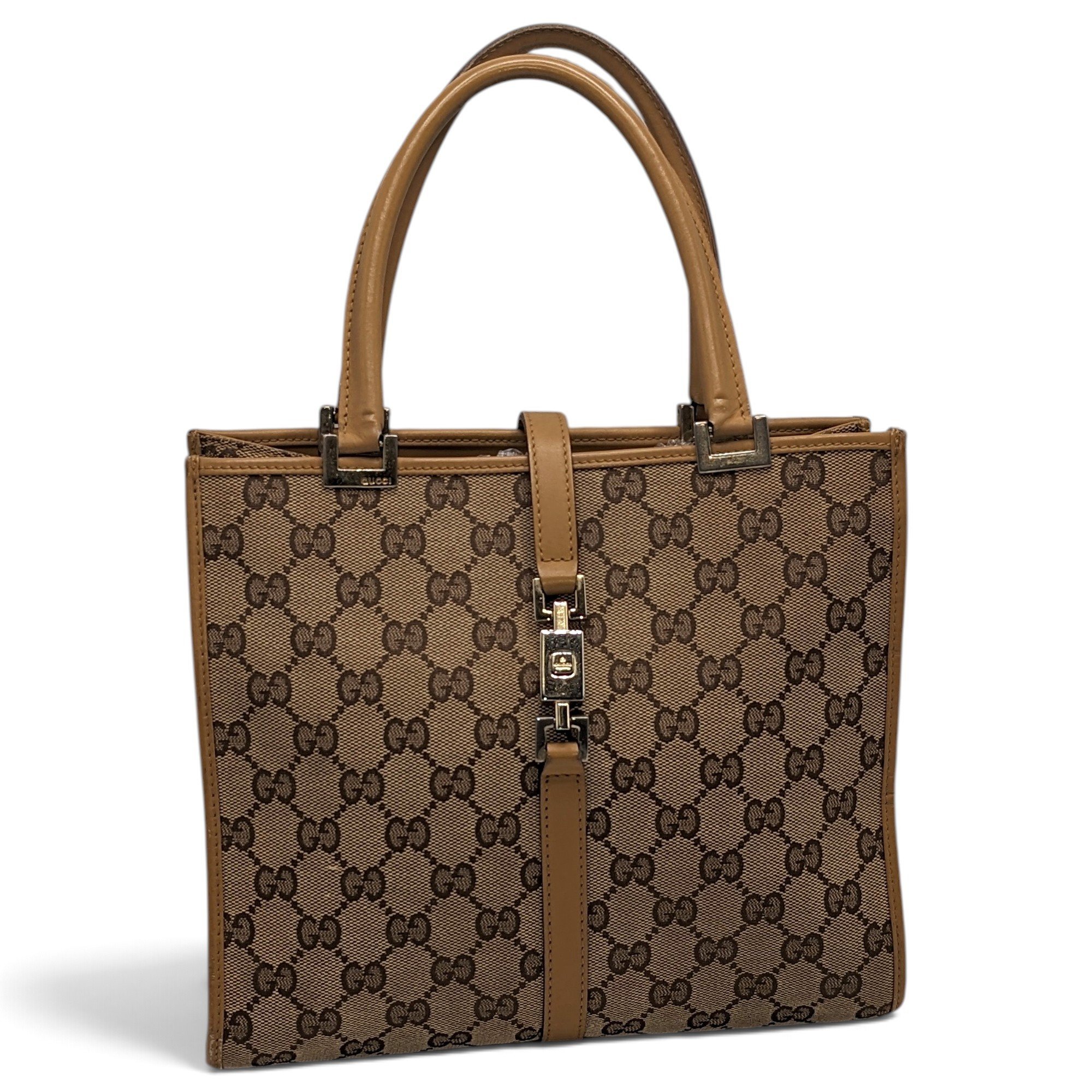 Leather tote