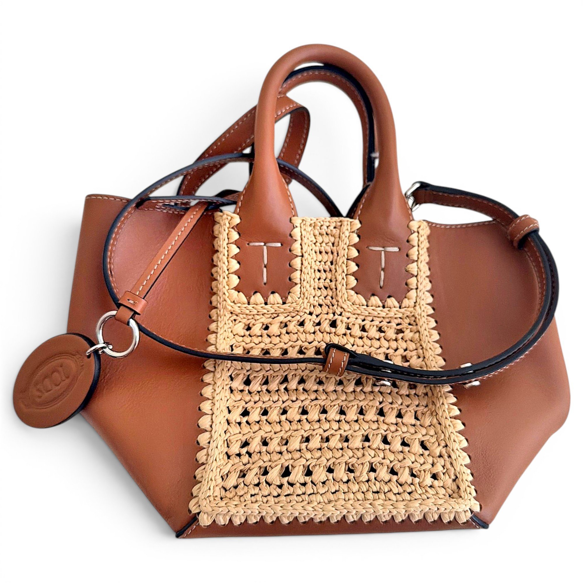 Leather handbag
