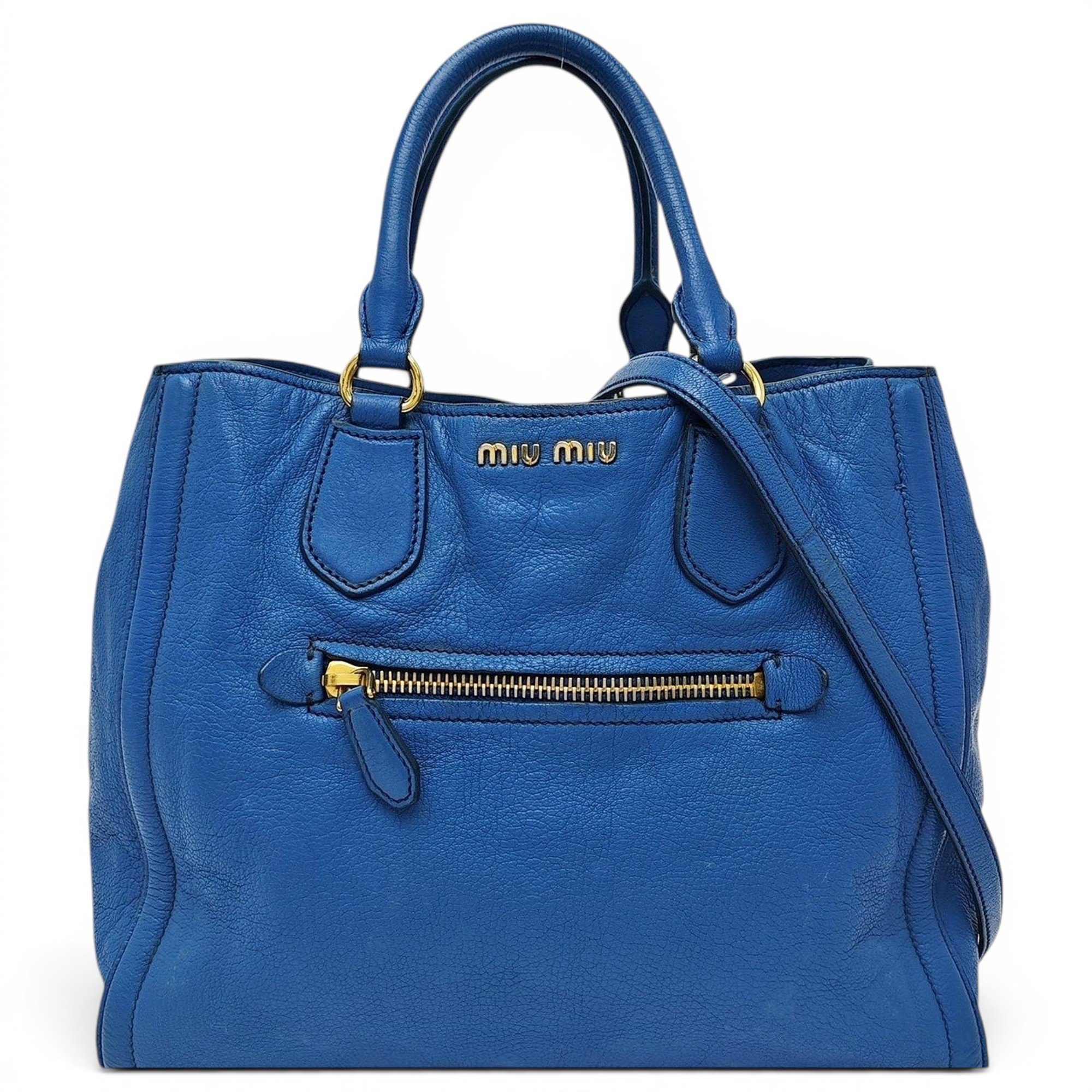 Leather handbag