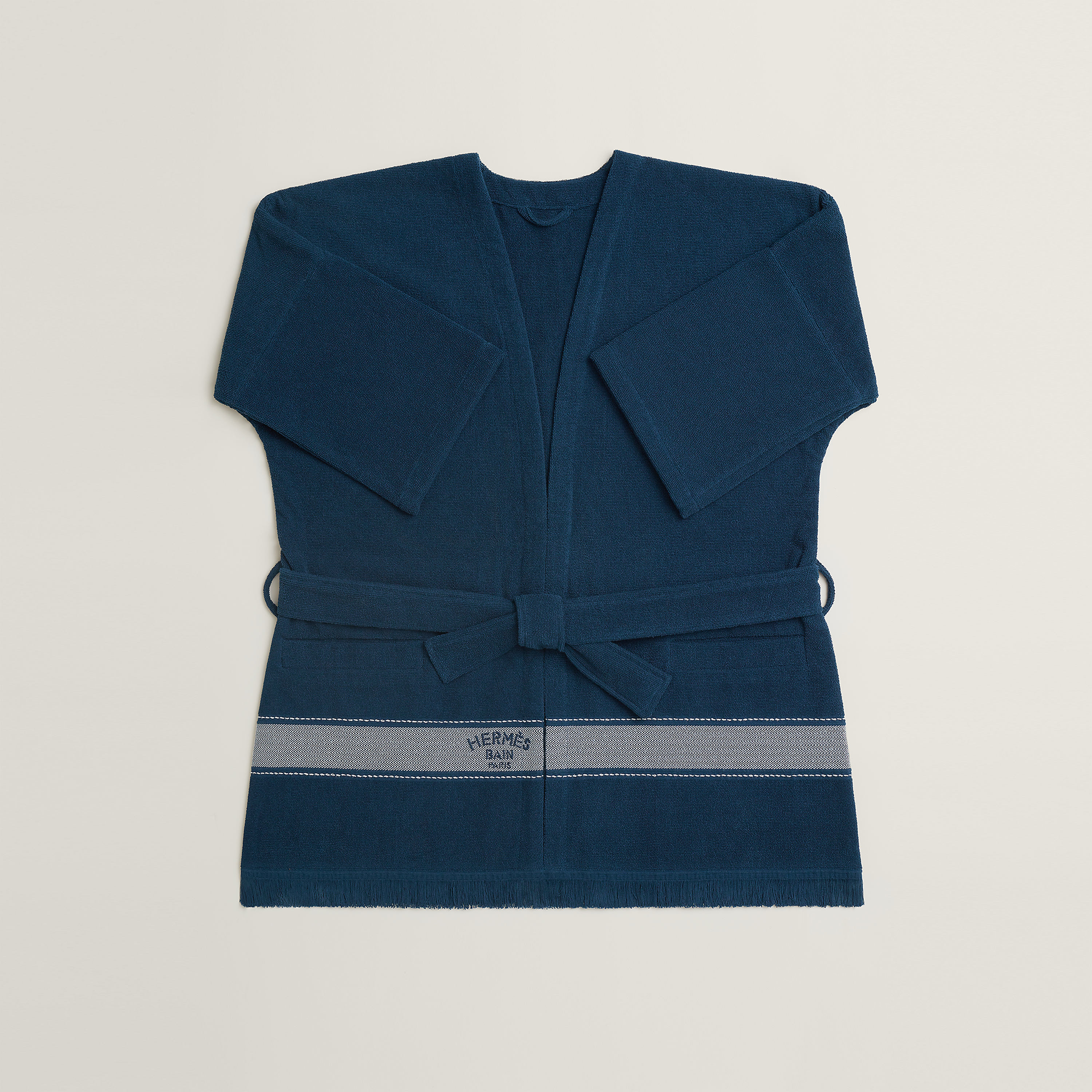 Yachting beach robe, short version
