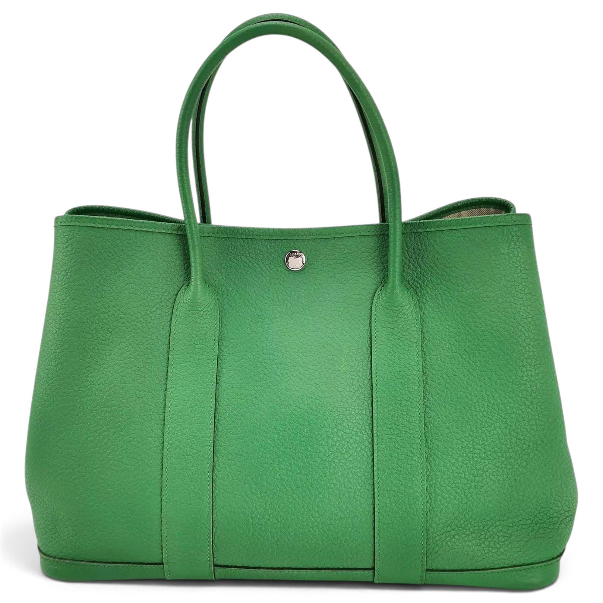 Garden Party leather handbag