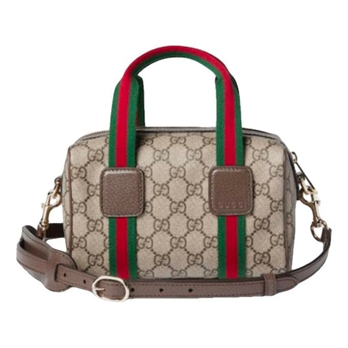 Ophidia Boston cloth handbag