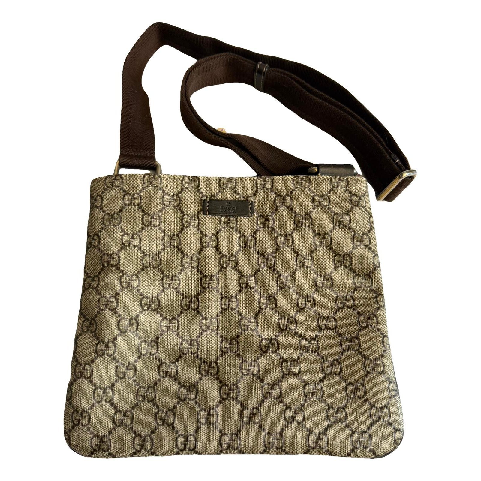 Leather crossbody bag