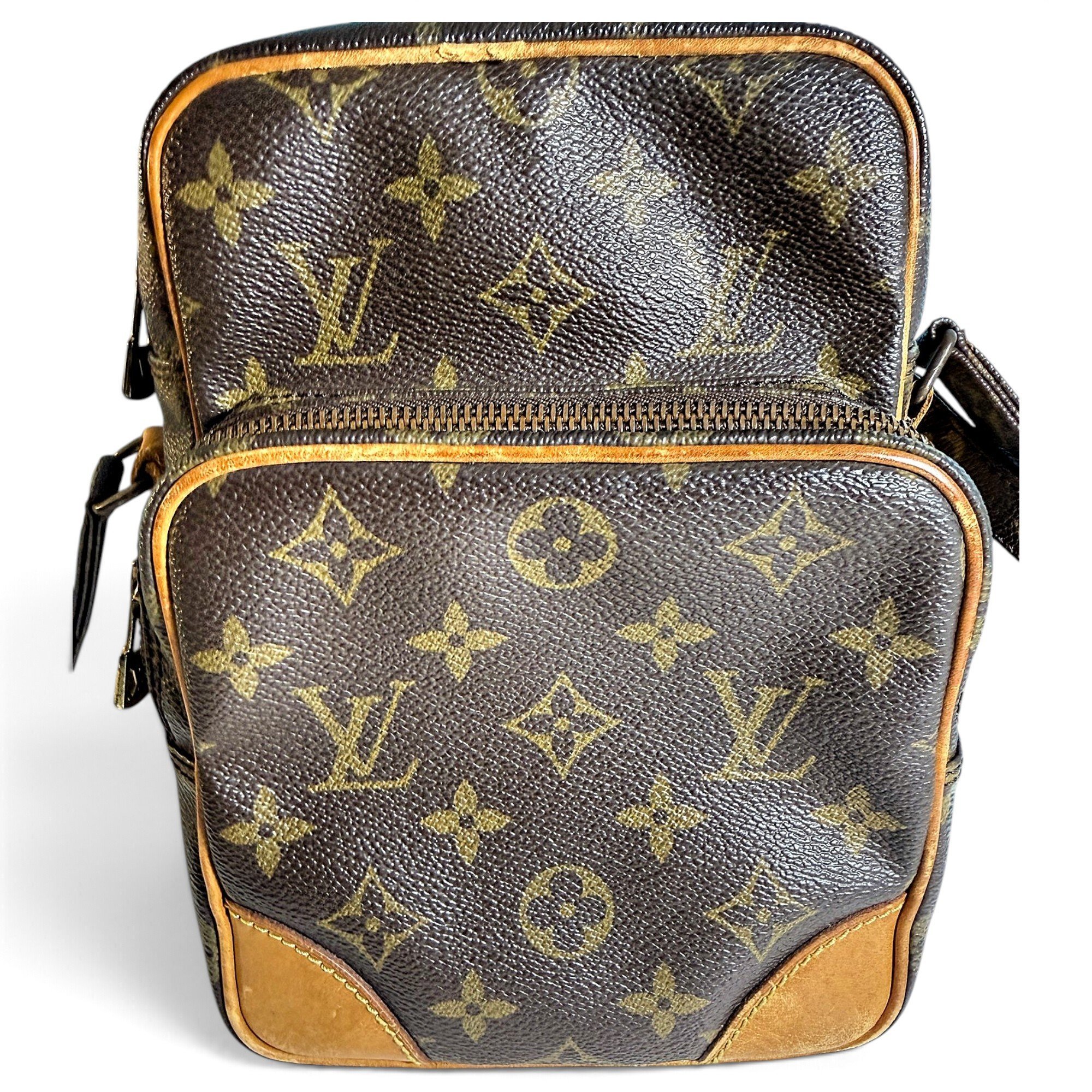 Amazon leather crossbody bag