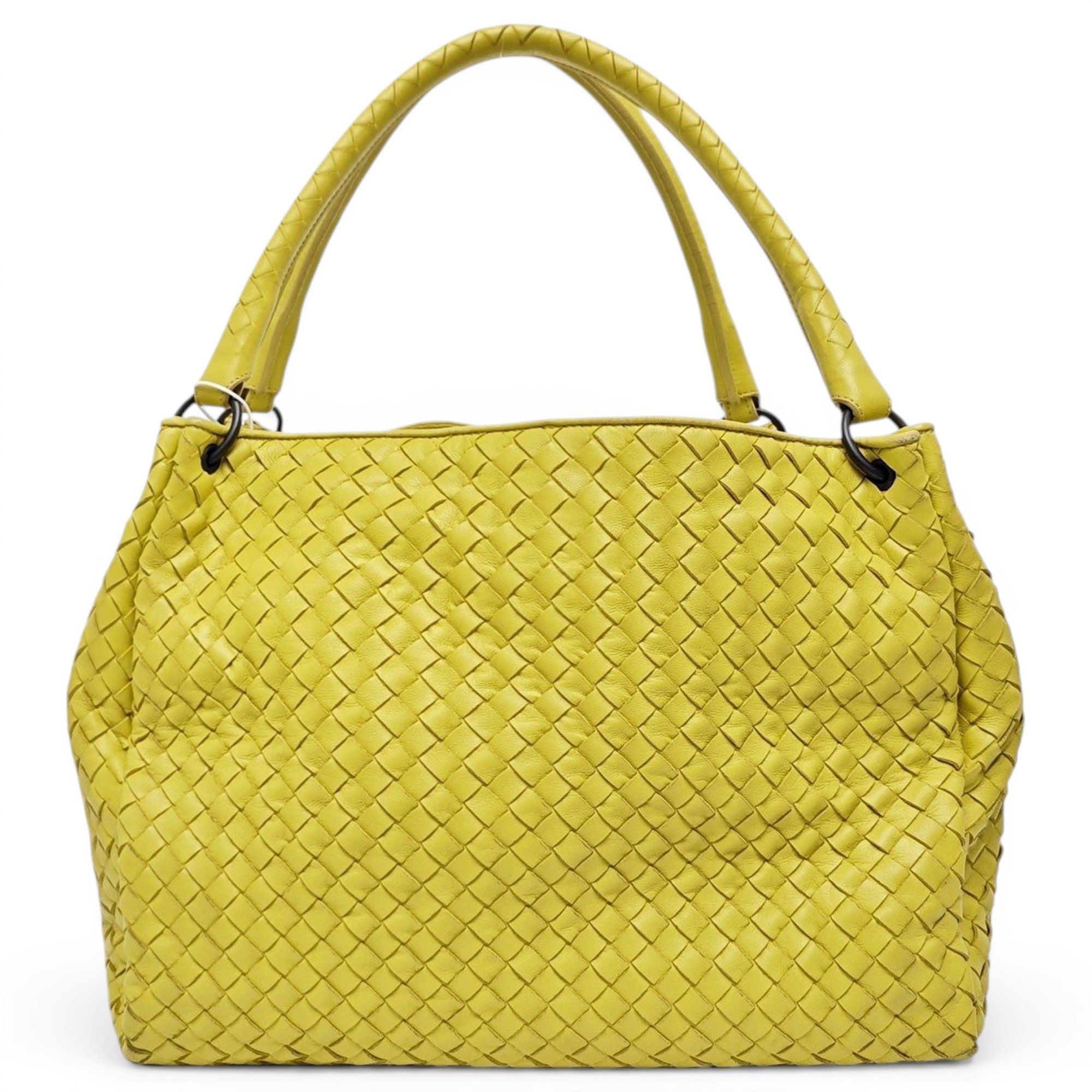 Parachute leather handbag
