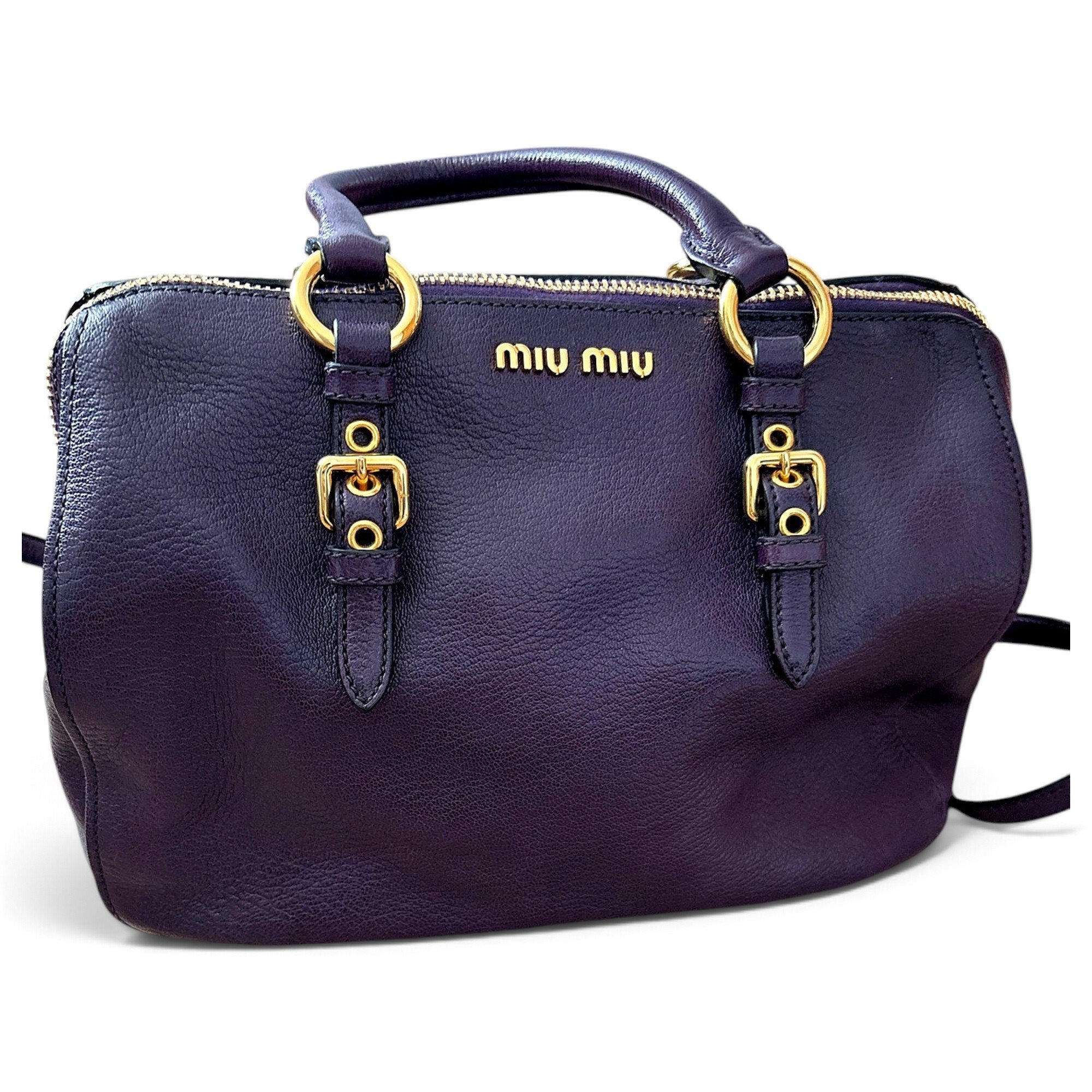 Bow bag leather bowling bag
